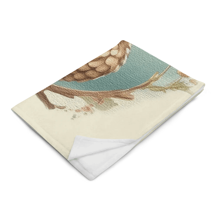 owl wearing a hat and a bow tie Throw Blanket product image (2)