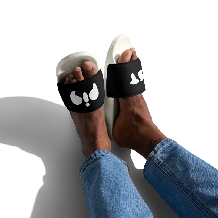 White-Black Fist Pig · slides product image (2)