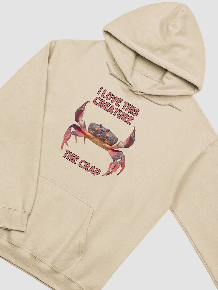 I love this creature the crab hoodie product image (9)