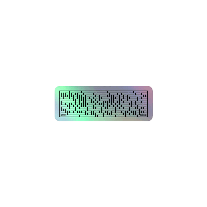 Jesus MAZED- HOLO Sticker product image (1)