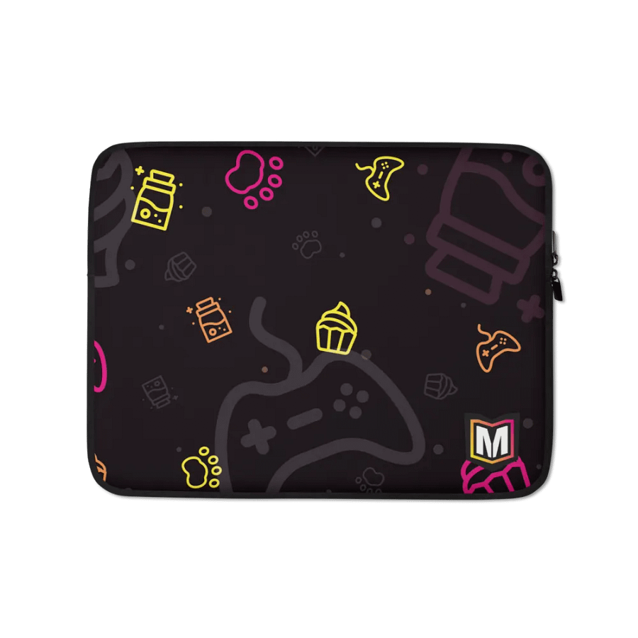 The 'Delicious Items' Laptop Sleeve - Dark product image (1)