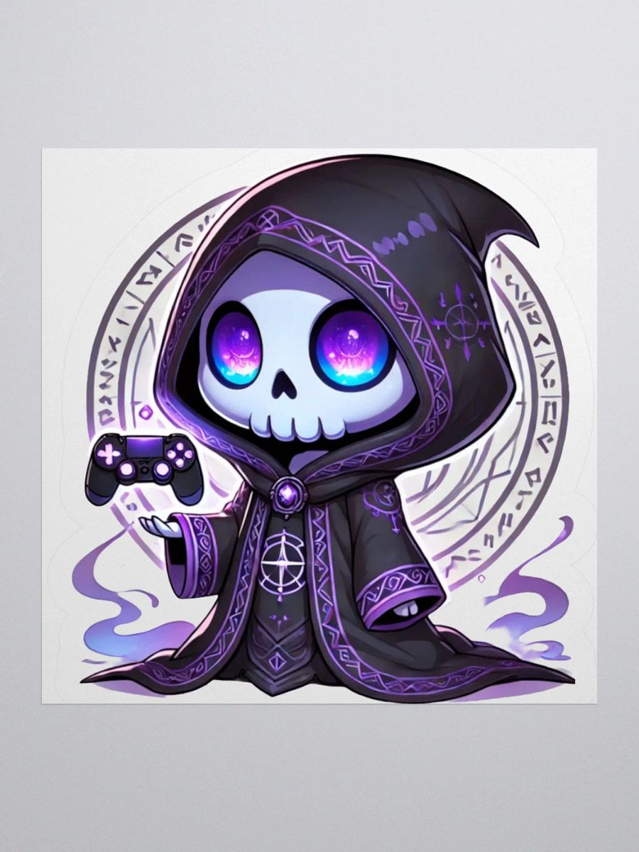 GrimmyReaperSyn Character Vinyl Sticker 💀🎮 product image (4)