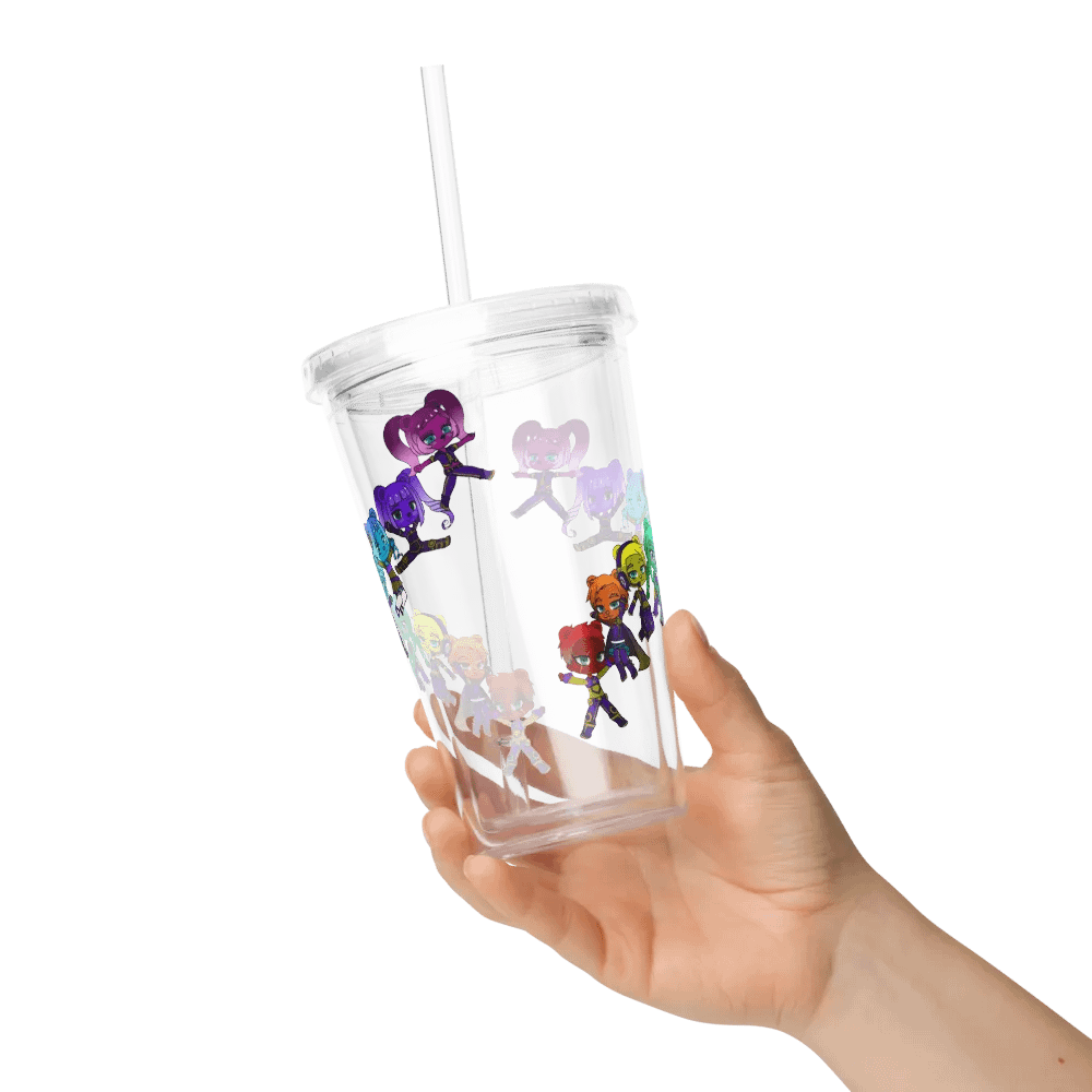 Shadow Bears (Leap of Happiness) Plastic Tumbler 16oz product image (6)