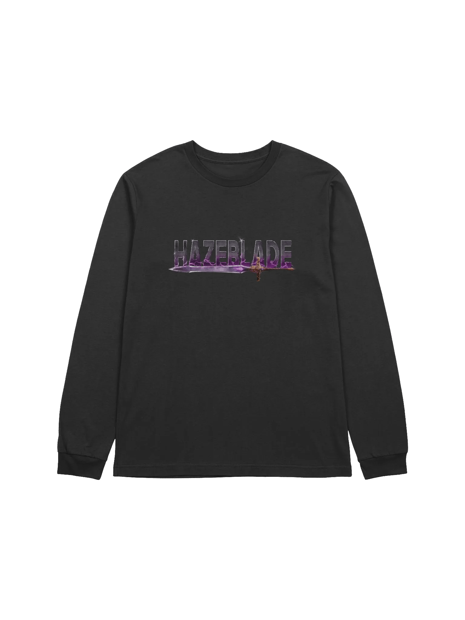 Hazeblade Lightning Sword Long Sleeve Tee product image (5)