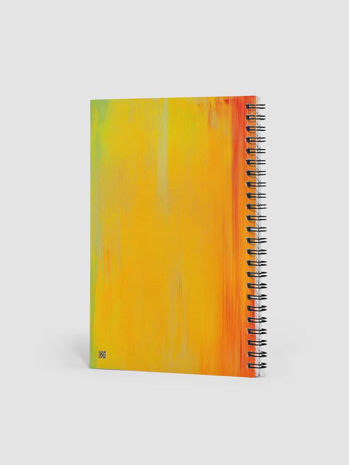 Vibrant Silhouette Spiral Notebook product image (2)