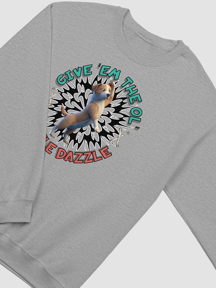 Razzle Dazzle Dog Crewneck Sweatshirt product image (16)