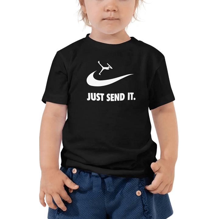 We Bodyboard // Just Send It Toddler Tee product image (1)