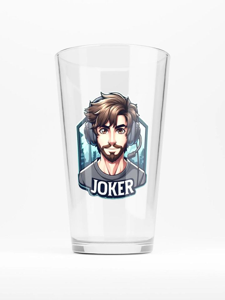Cartoon Joker Pint Glass product image (1)