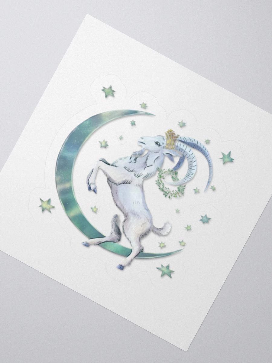 Capricorn Celestial Goat Sticker product image (4)