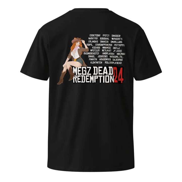 Megz Dead Redemption 24 Tee - Black product image (1)
