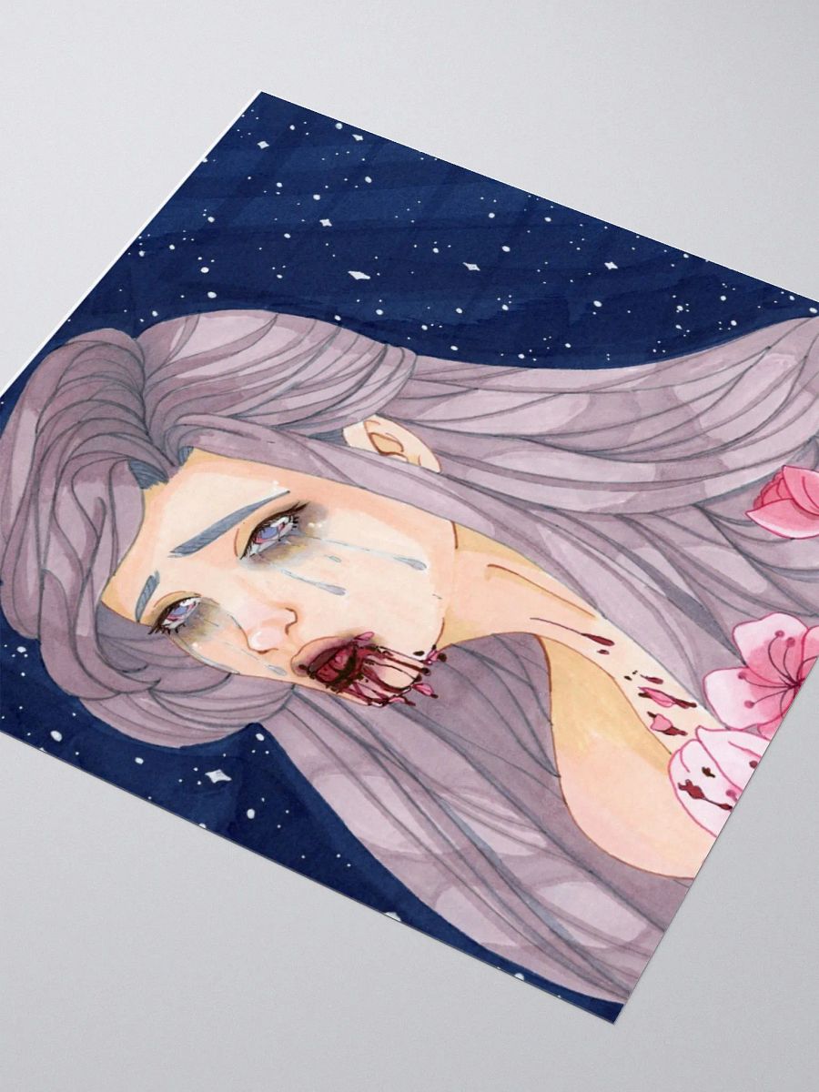 Hanahaki Kiss Cut Sticker product image (8)