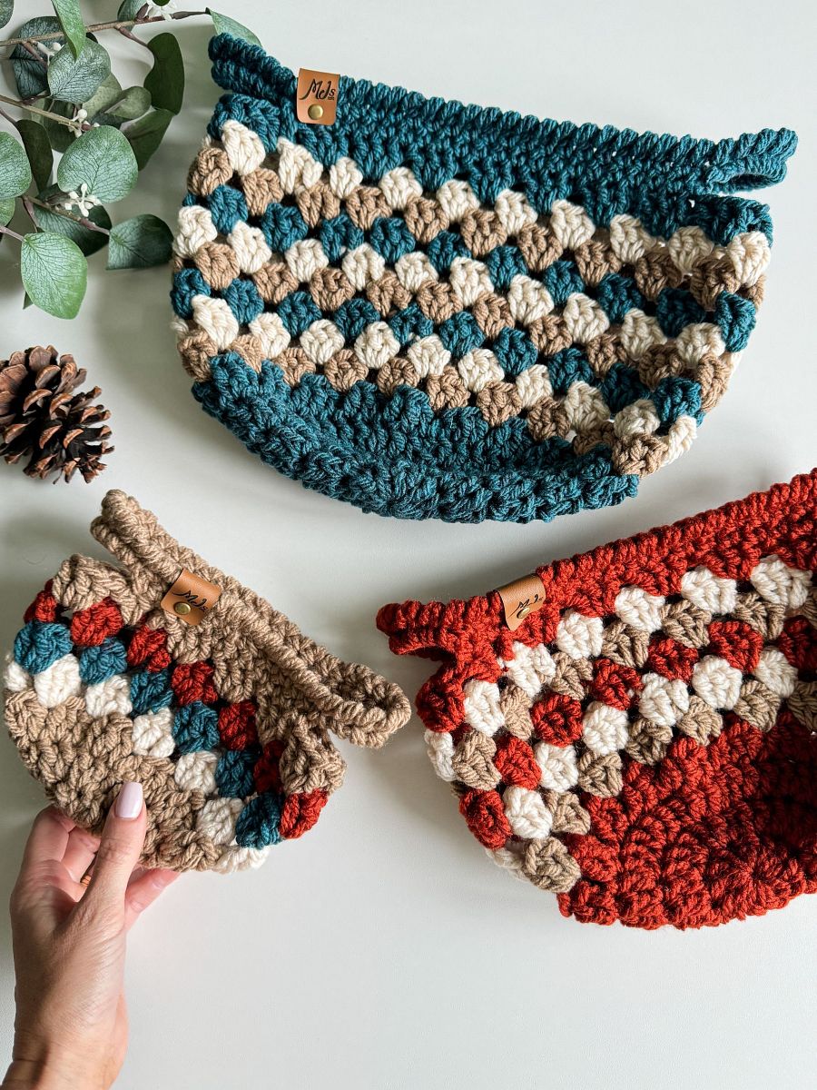 Fall For Granny Basket Crochet Pattern product image (11)