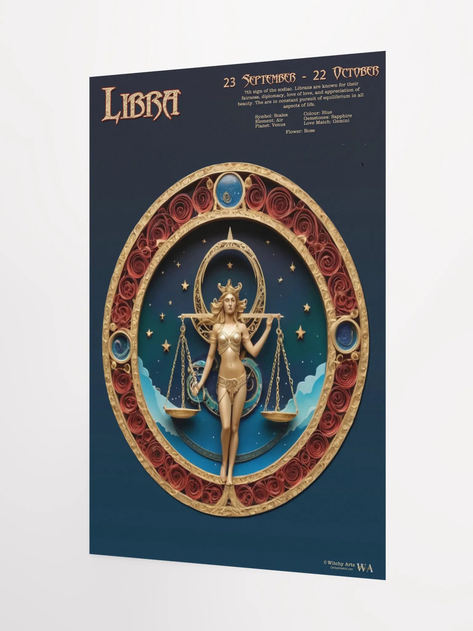 Western Zodiac Poster - LIBRA product image (8)