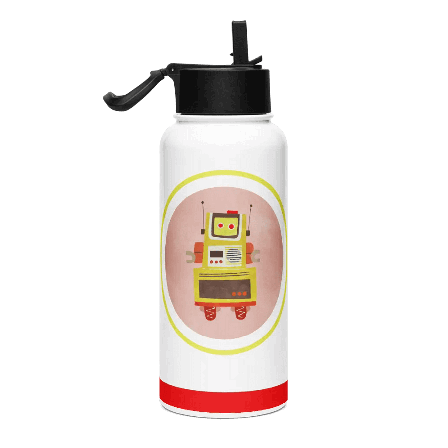 Atomic Robot Party - Travel Mug Thermos product image (1)