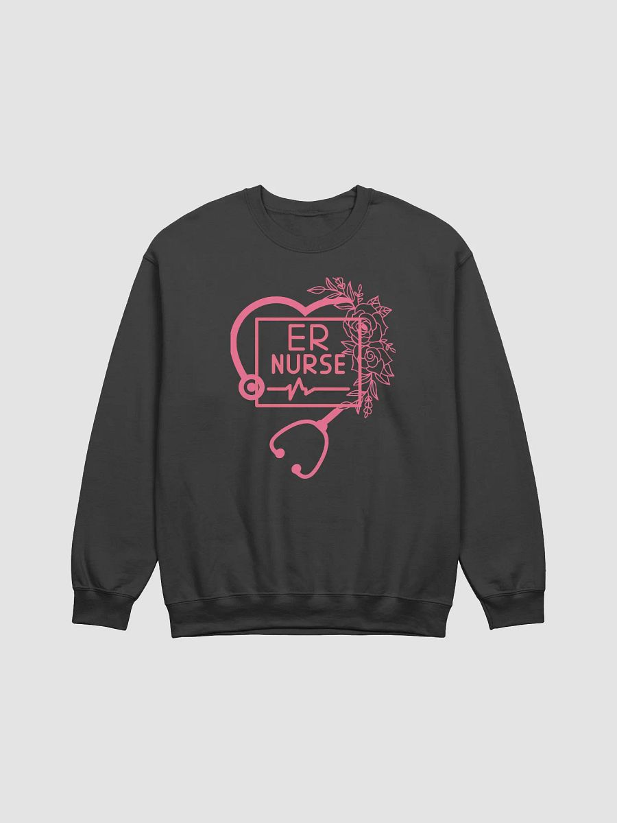 Heartfelt ER Nurse Crewneck Sweatshirt product image (7)
