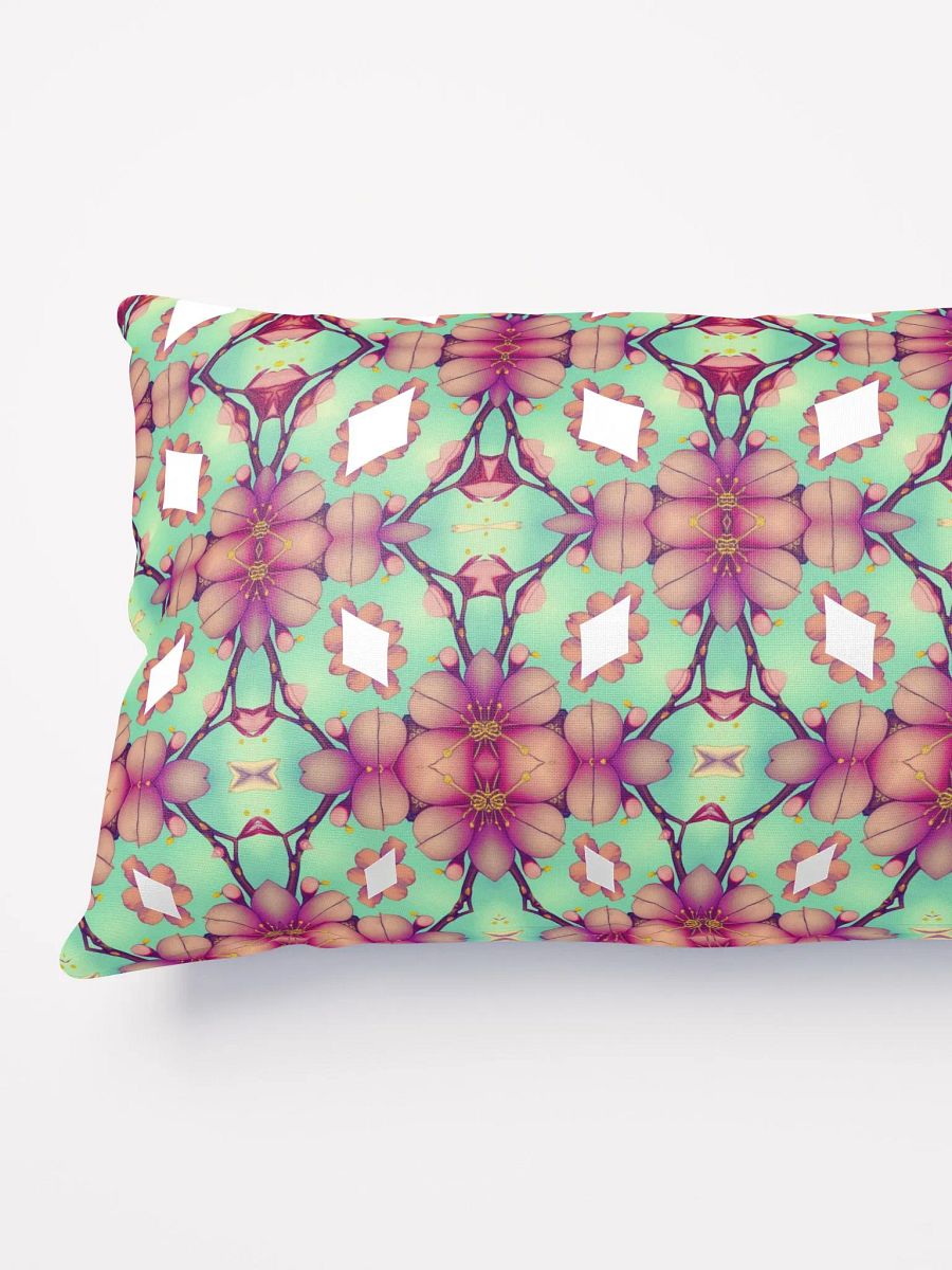 Elegant Diamond & Floral Pillow product image (3)
