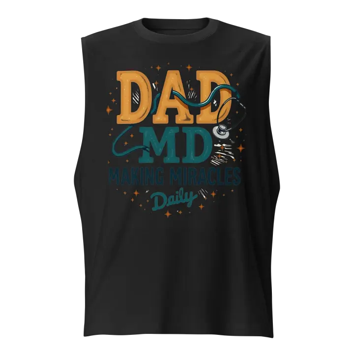 DAD MD Making Miracles Daily Muscle Tank product image (1)