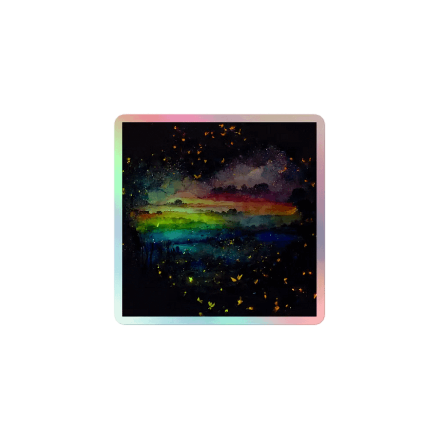 Mystical Dreamscape Holographic Sticker Sheet product image (1)
