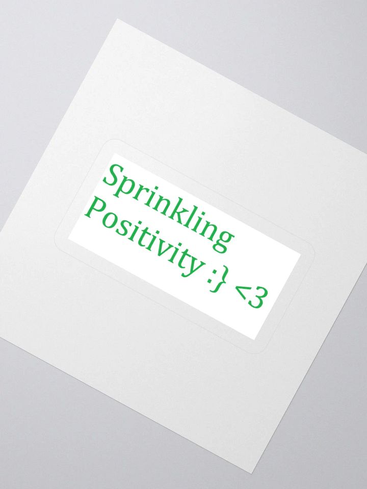 Sprinkling Positivity Stickerrrrrrrr :} product image (8)