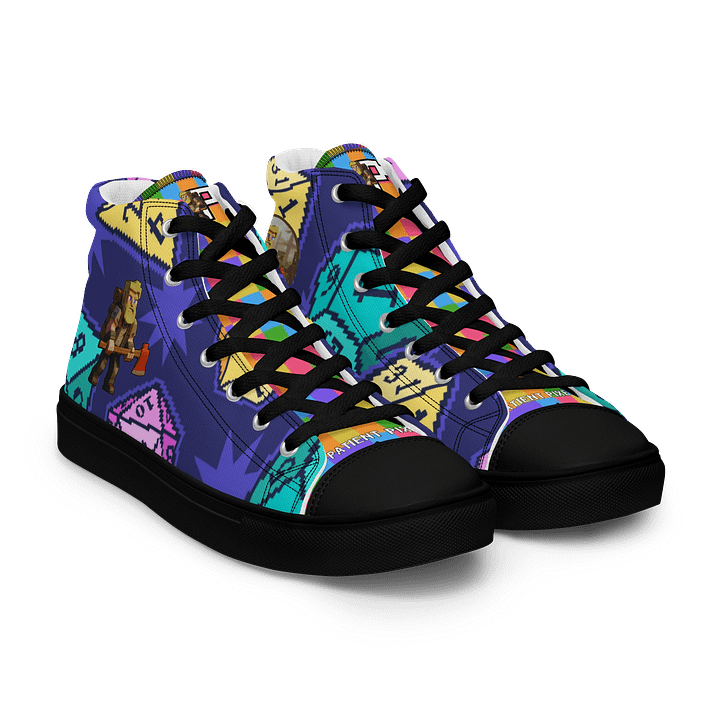 Patient PixelZ High Tops (D20 Pixel Pop) Womens product image (2)