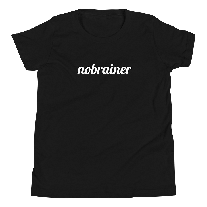 No Brainer T-shirt (Youth) product image (1)