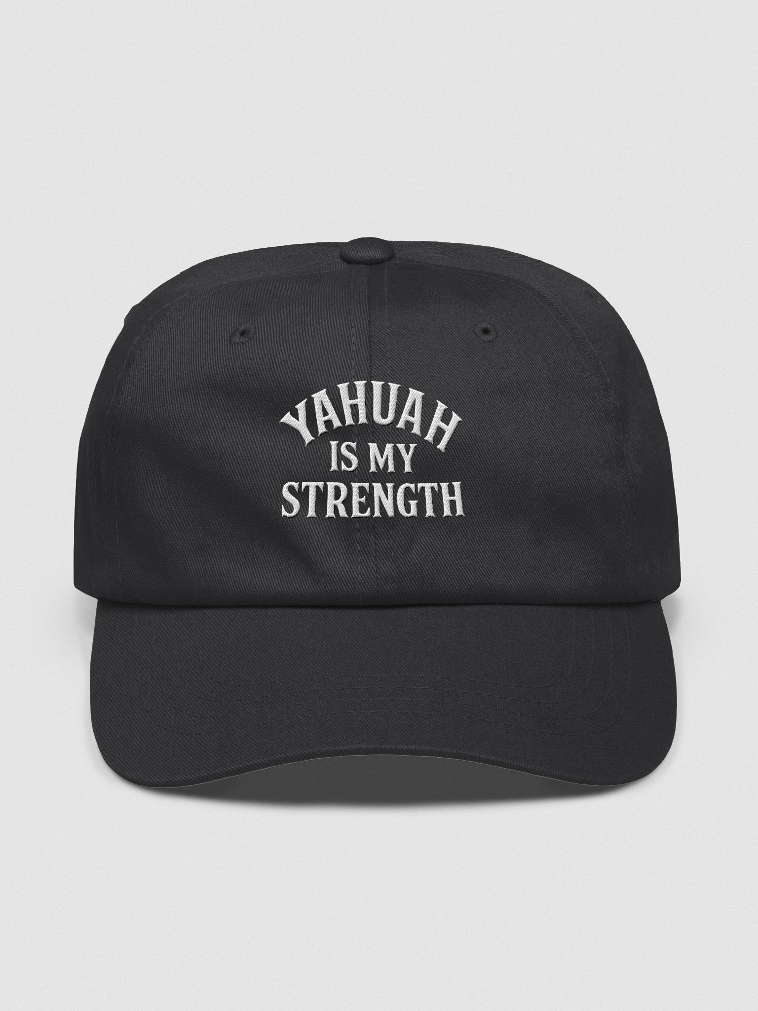 YAHUAH IS MY STRENGTH Dad Hat product image (2)