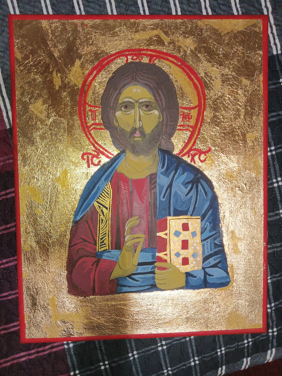 Jesus Christ Hand - Painted Icon product image (1)