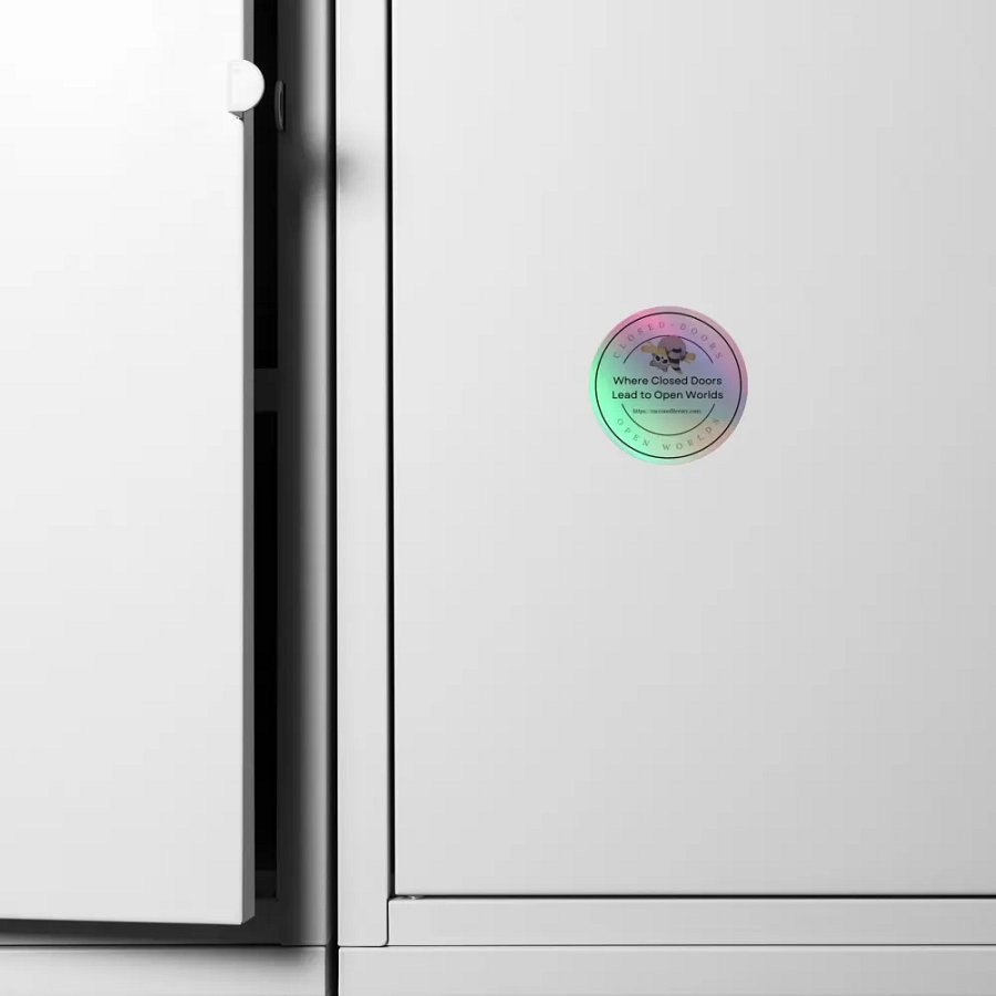 Raccoon's Branch Holographic Sticker Set product image (4)