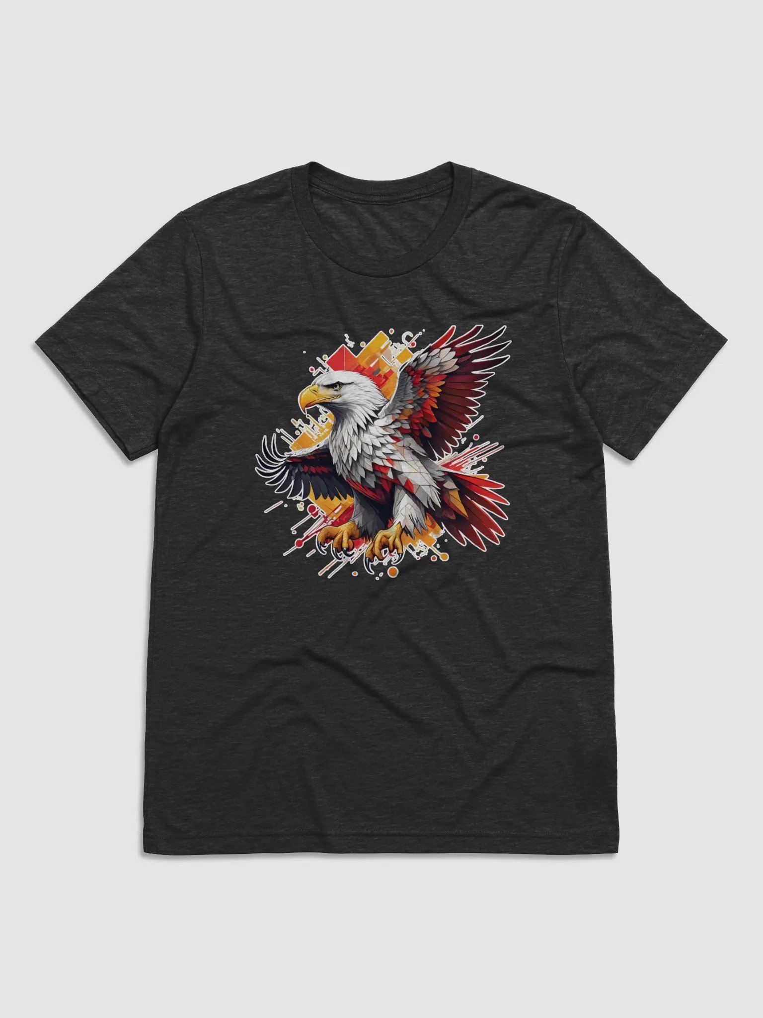 Majestic Eagle Geometric Graphic Tee product image (1)