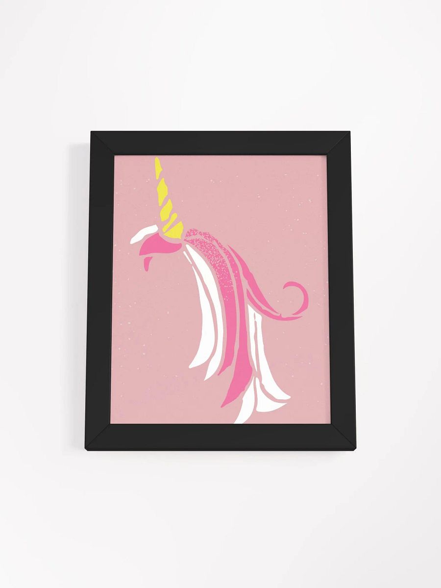 Whimsical Unicorn Dreams Framed Poster product image (1)