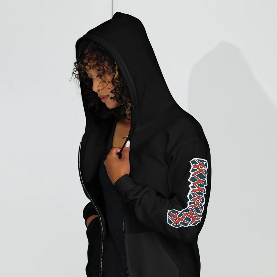 Nargacuga (Alt Design) Zip-Up Hoodie product image (14)
