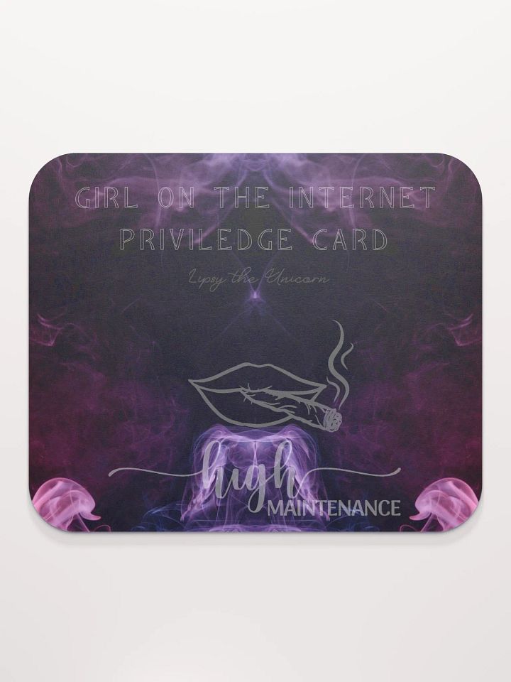 GIRL ON THE INTERNET MOUSE PAD product image (2)