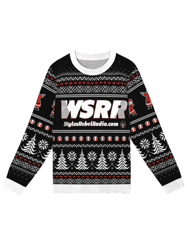 WSRR Christmas Sweater (Black) product image (2)