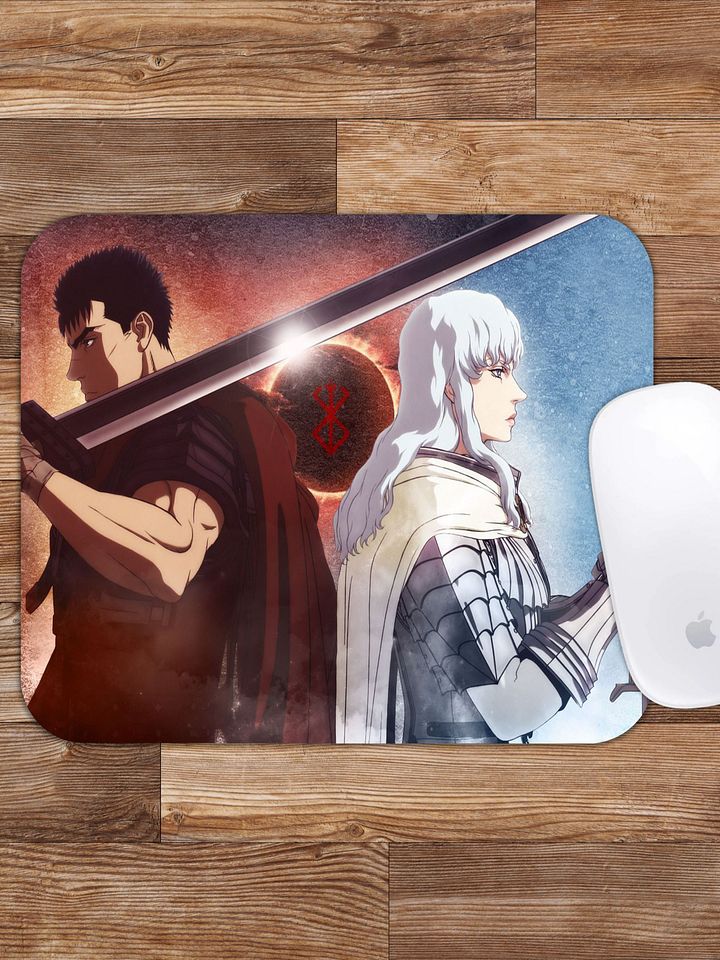 Berserk - Guts vs. Griffith Mousepad – 9.45" x 7.9" product image (1)