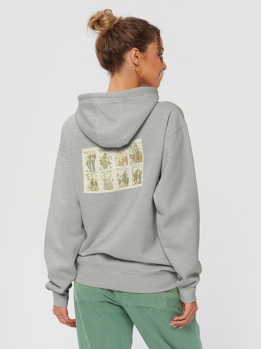 Flora’s Feast Botanical Hoodie – Vintage Floral Art by Dr. Mac Garden Style product image (4)