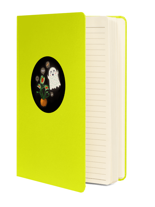 Little Ghost Plant Lover - Carnivorous Plants - Hardcover Notebook product image (2)