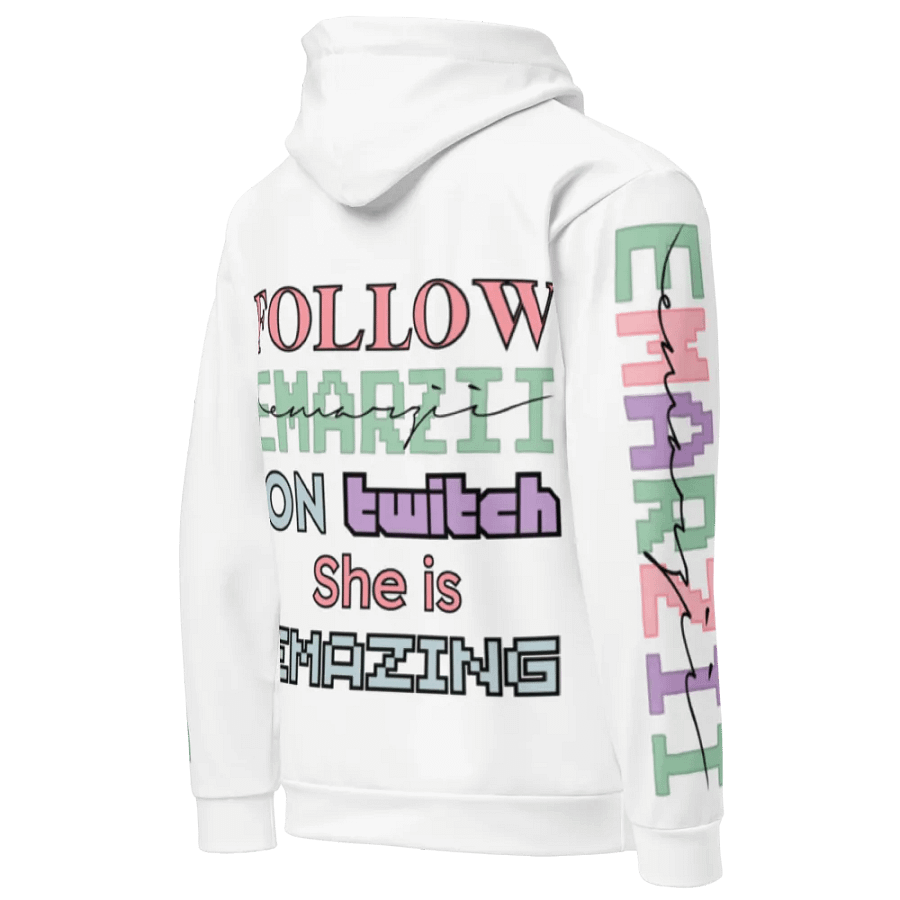 White Emarzii Hoodie product image (8)