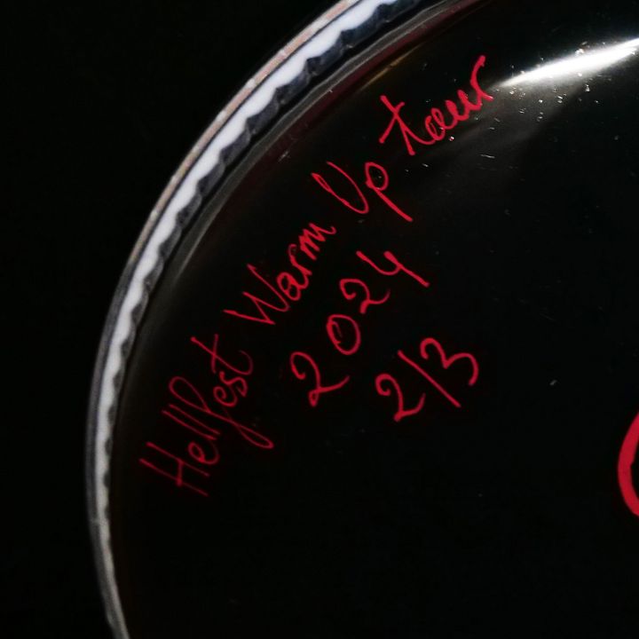 Warm Up Hellfest - KPV - Collector Drumhead ! 12
