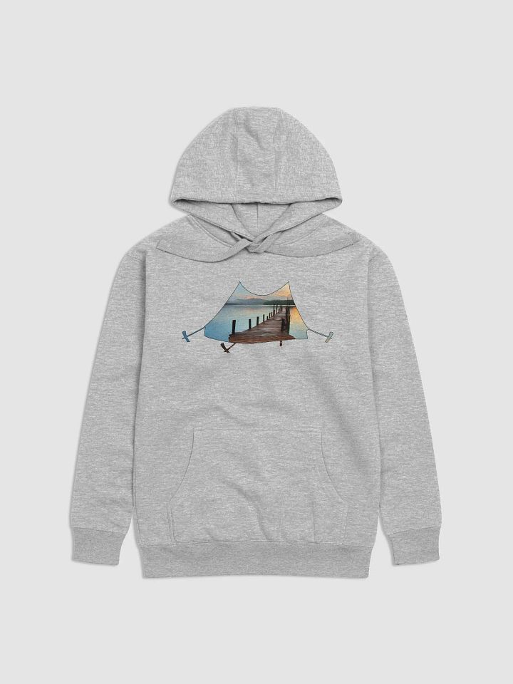 Camp, Relax, Reflect Hiking, tent, outdoors, camping, relaxing, bridge, adventure, away from home, nature, travel, mountain, forest, wild, trees, sunset, retro, souvenir, distressed. product image (1)