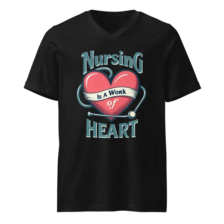 Heartfelt Nursing V-Neck Tee product image (1)