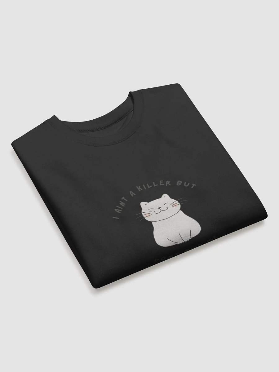 Killer Cat Minimalist Sweatshirt product image (3)