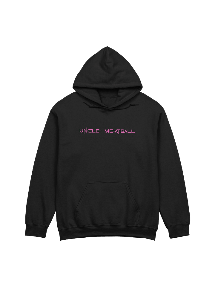 Uncle Meatball Pink Logo Hoodie product image (1)