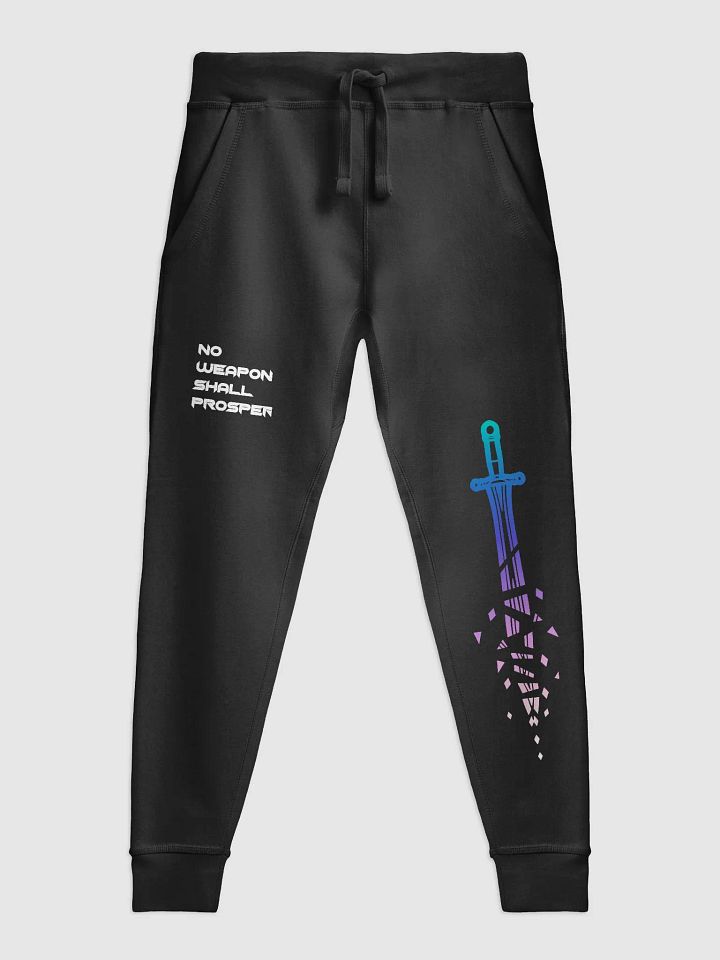 No Weapon Shall Prosper Joggers - Black Rainbow product image (1)