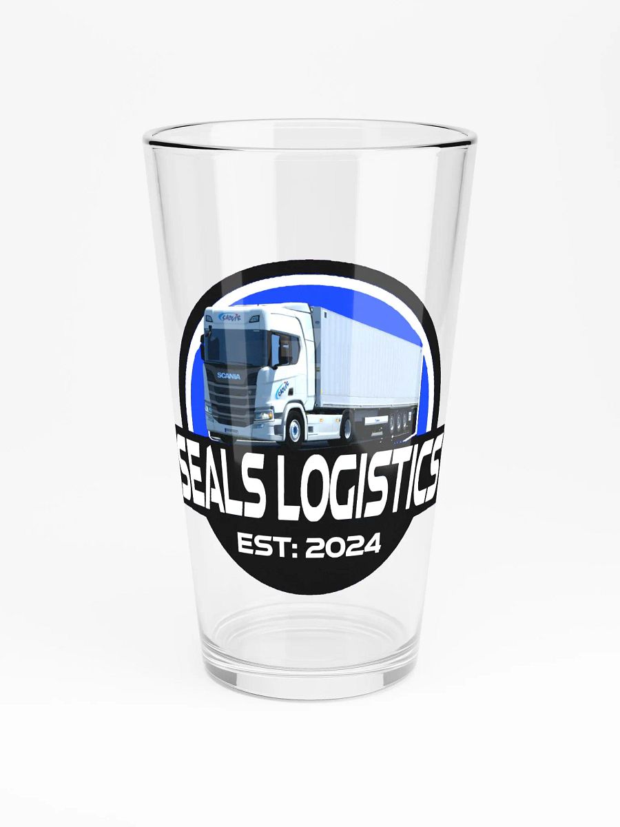 Seals Logistics Pint Glass product image (3)