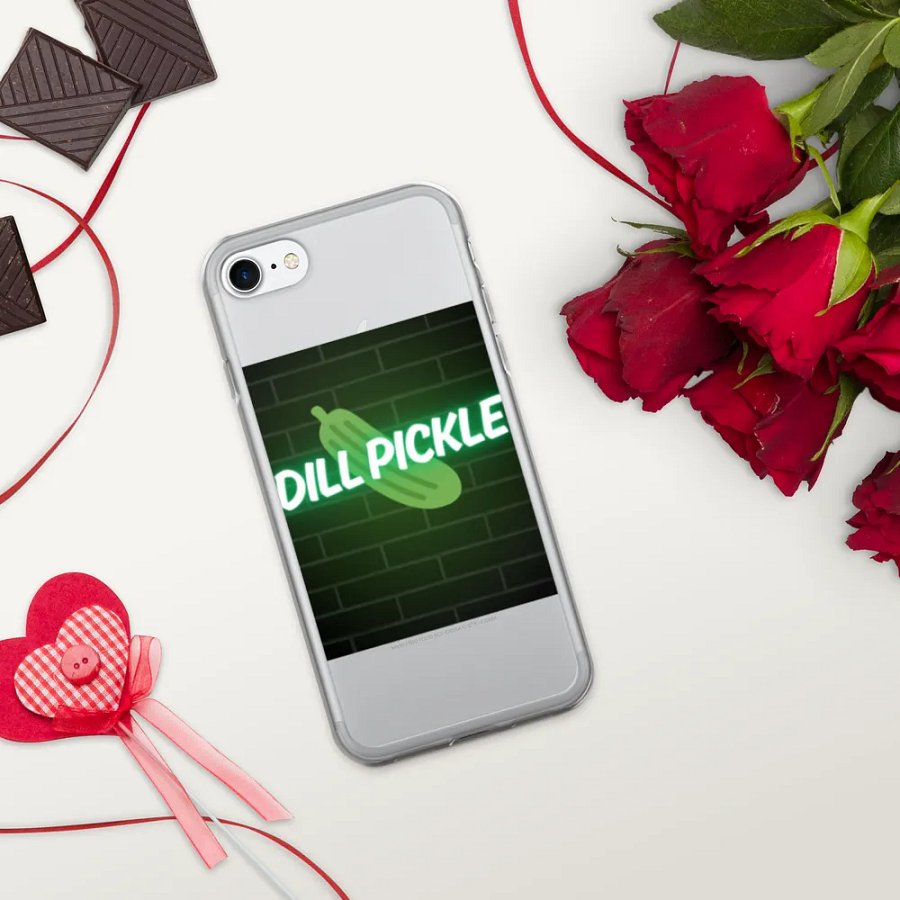 Neon Dill Pickle iPhone Case product image (336)