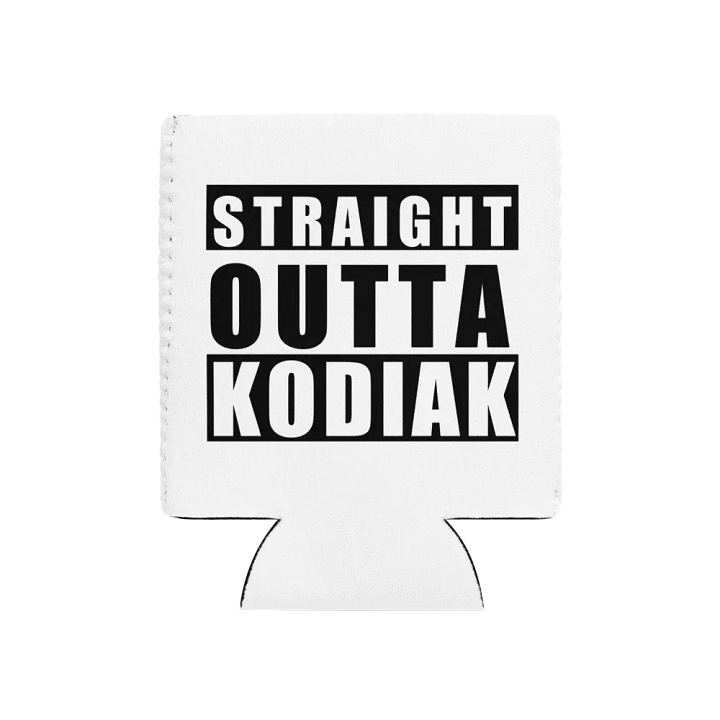 Straight Outta Kodiak Can Coozie product image (1)