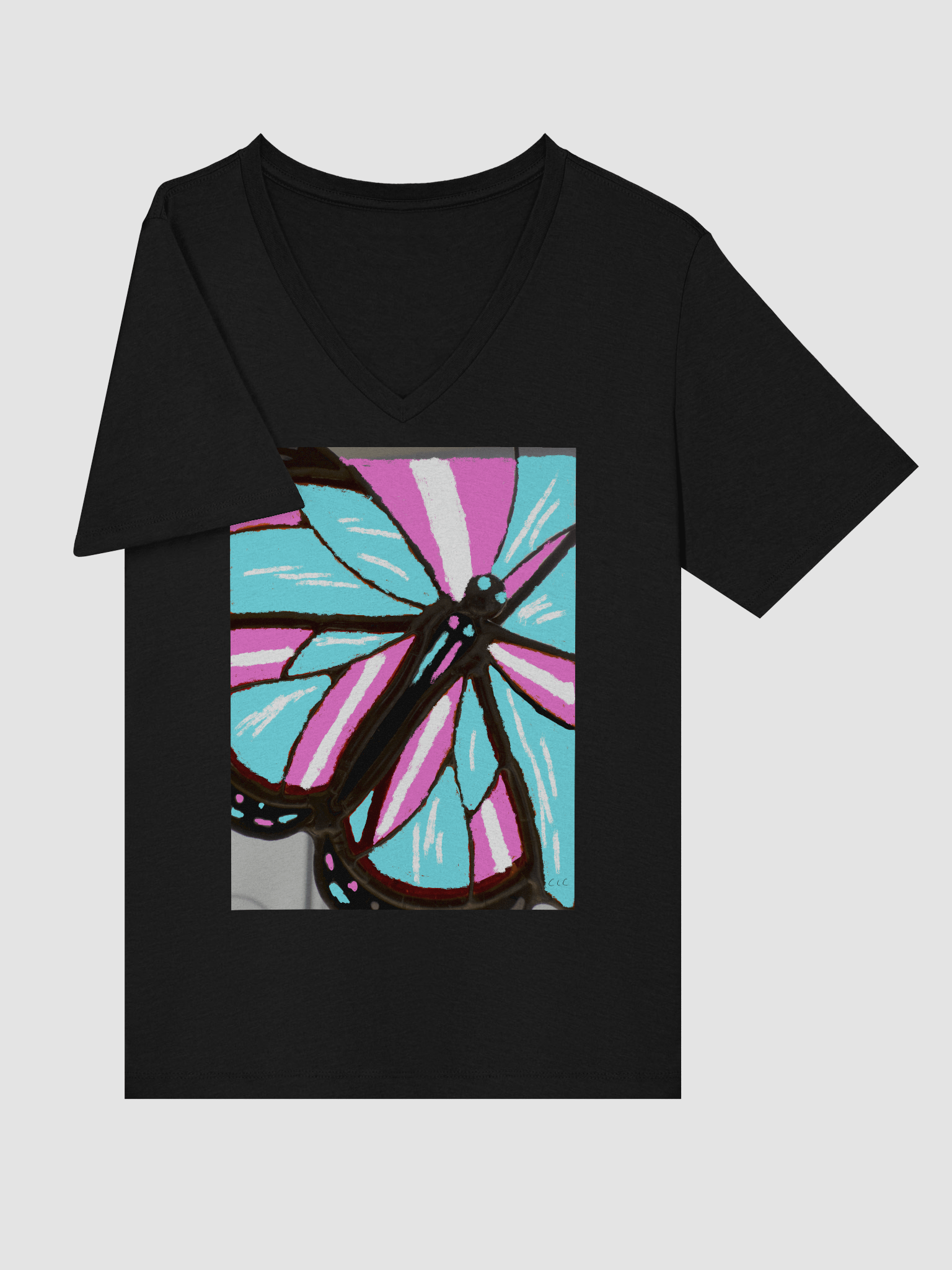 Transform Relaxed V-Neck Tee product image (25)