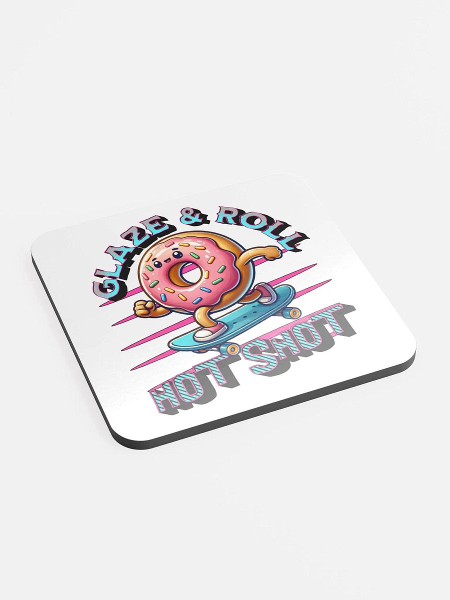 Glaze And Roll Hot Shot Cork Coaster product image (2)