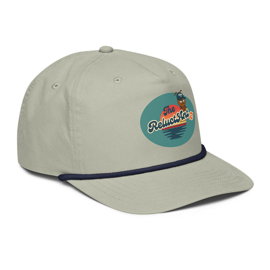 Screw U Hat by The ReluctAntz – Light Gray Golf Rope Cap product image (4)