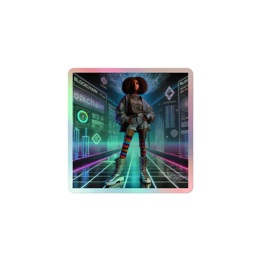 Meta Kid #4 Holo. Sticker product image (1)
